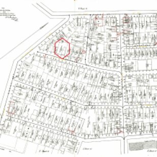 33 Cushman Street on the 1882 city map.